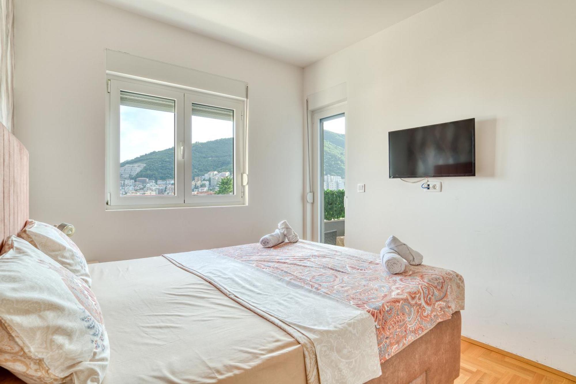 Azure Apartments Budva Bagian luar foto