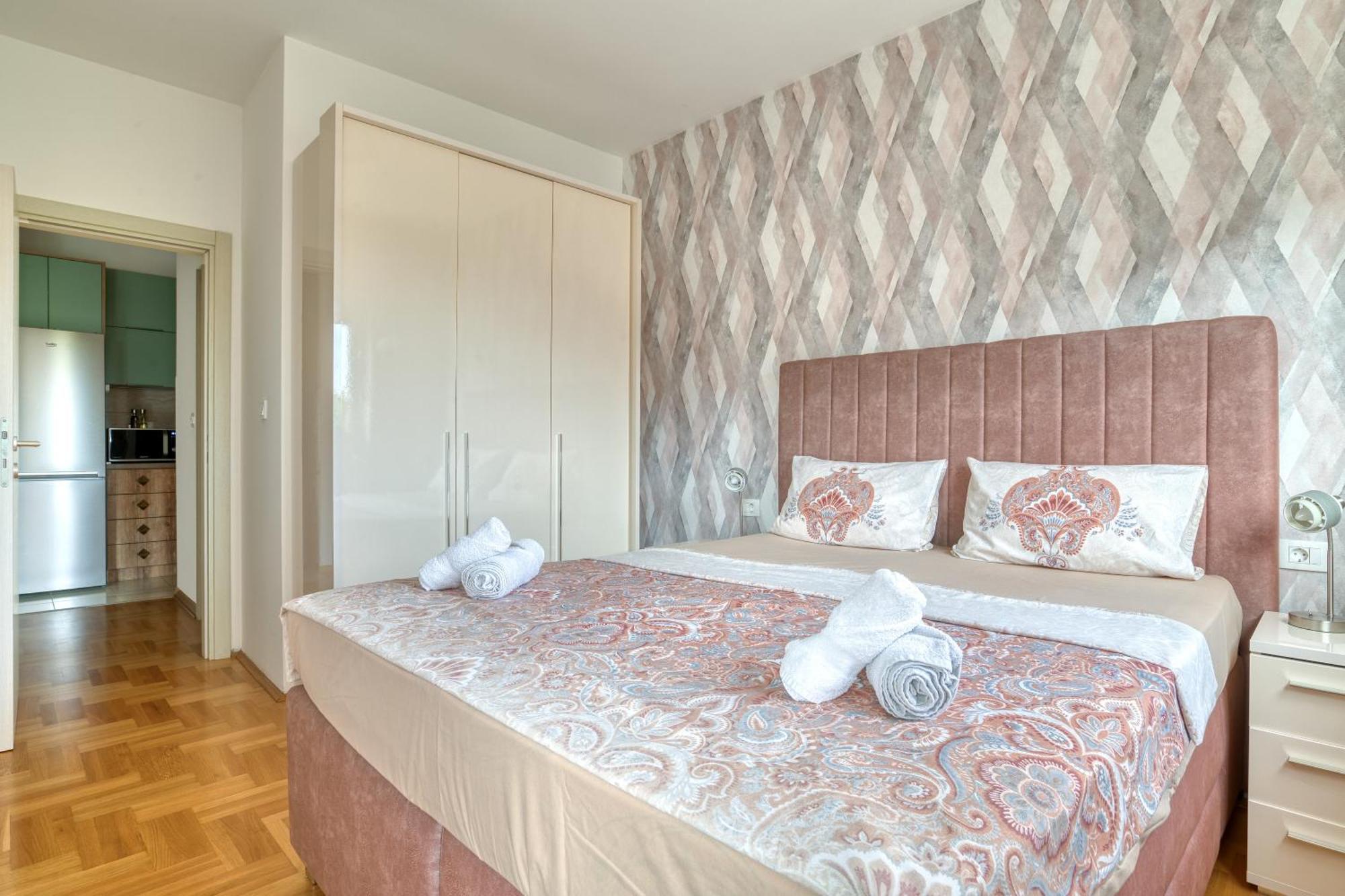 Azure Apartments Budva Bagian luar foto
