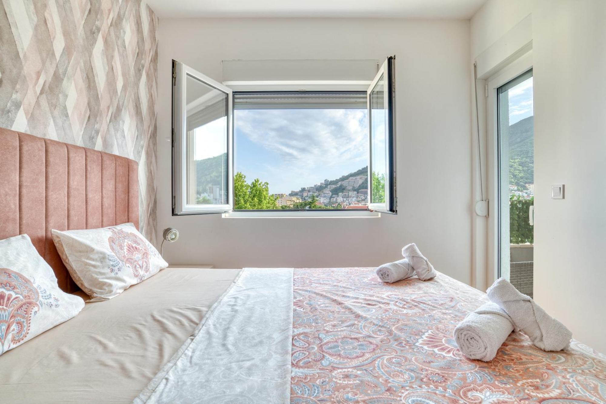 Azure Apartments Budva Bagian luar foto